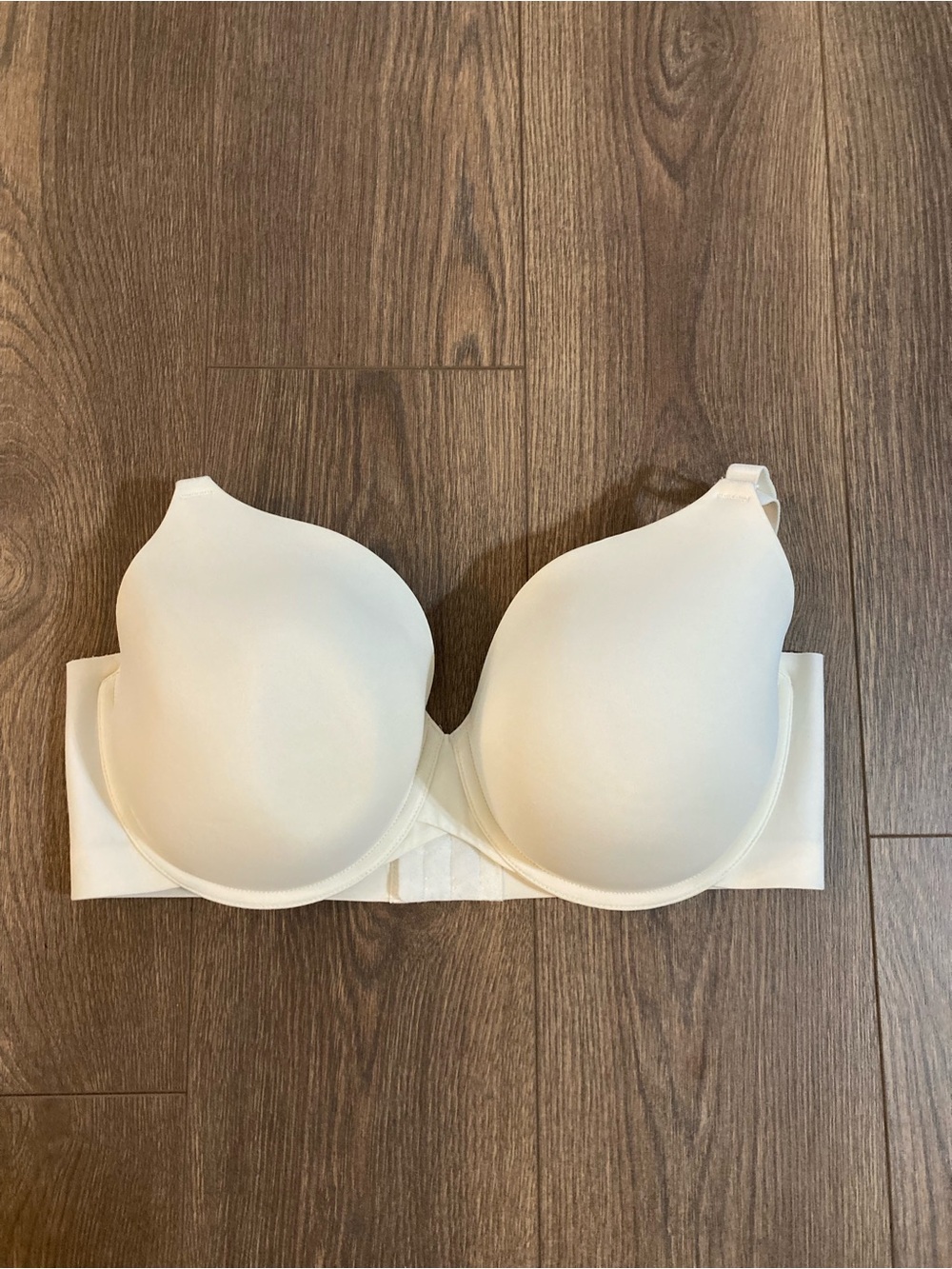 Cacique Lightly Lined Full Coverage White Bra Size 38DDD